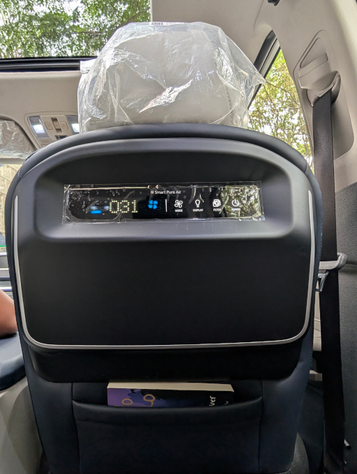 Kia Carens Clavis Air purifier